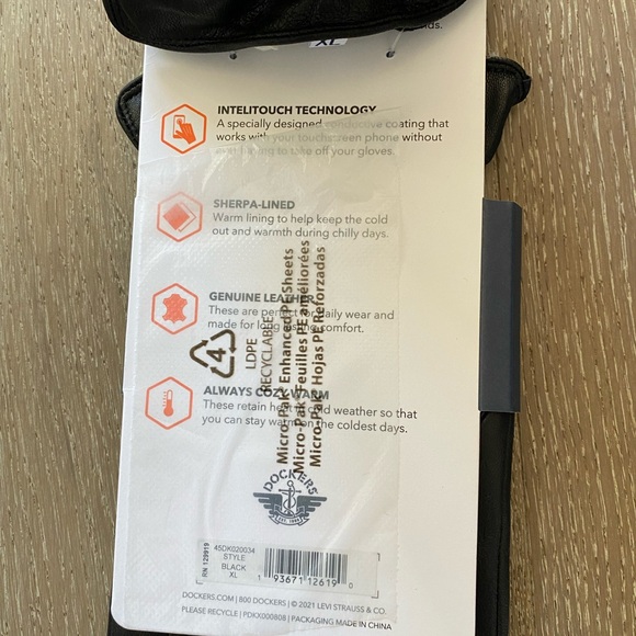 Dockers super warm Sherpa gloves - Picture 4 of 4